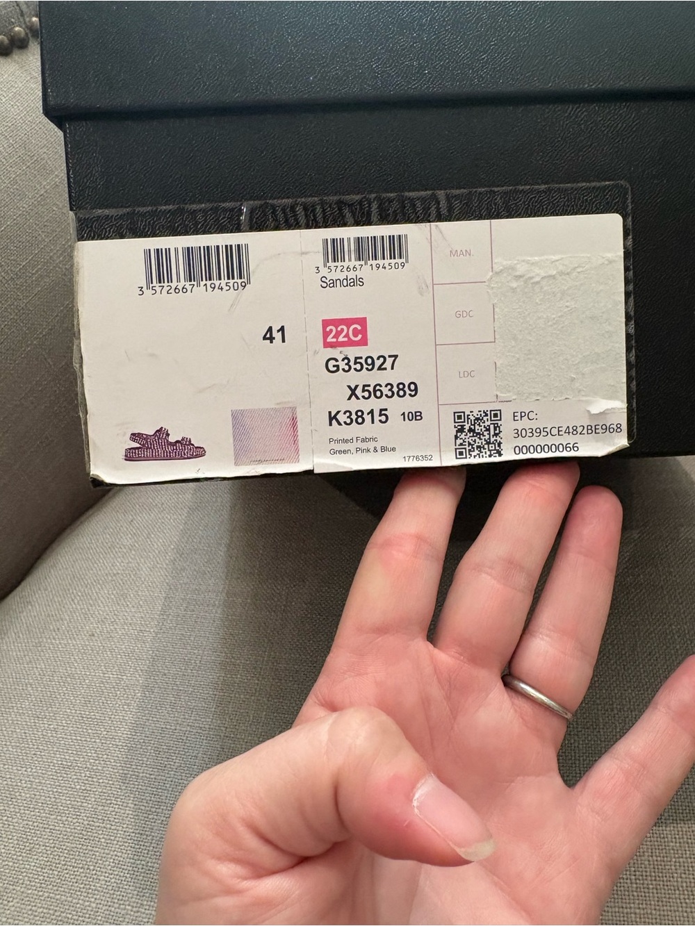 CHANEL Rainbow Dad Sandals - Picture 16 of 16